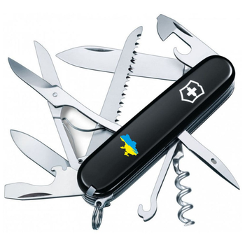 Ніж Victorinox Huntsman Ukraine "Карта України Жовто-Блакитна" (m442113)