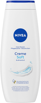 Гель-уход для душа NIVEA Creme Soft и миндальное масло 500 мл (9005800282503)