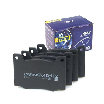 Тормозная колодка передняя Москвич М-412/2140 Д412СМ Dafmi (D412SM) Dafmi (D412SM)
