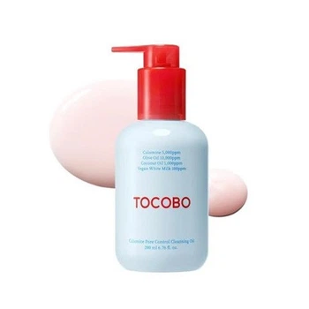 Гідрофільна олія Tocobo Calamine pore Control Cleansing Oil з каламіном, 200 мл