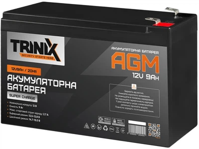 Аккумуляторная батарея Trinix AGM Super Charge 12V 9Ah (44-00050)