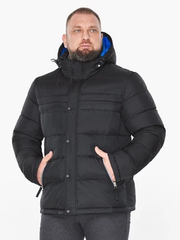 Куртка зимняя короткая мужская Braggart 63001 L (50) Черная (br2000001563540)