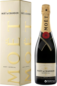 Шампанское Moet & Chandon Brut Imperial белое брют 0.75 л 12% в подарочной упаковке (3185370001233)