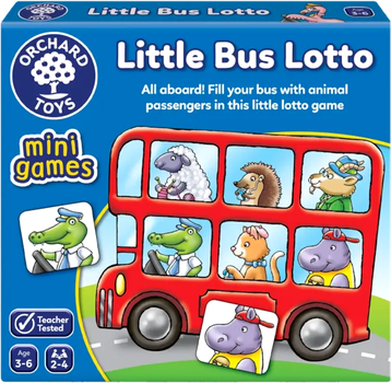 Настільна гра Orchard Toys Little Bus Lotto (5011863102072)