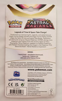 Gra planszowa Pokemon Booster pack Astral Radiance Oricorio (820650806568)