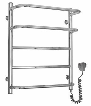 Полотенцесушитель электрический PALADII Триумф электро 600х500х5R, Электро терморегулятор ТР01, ТДе005PR