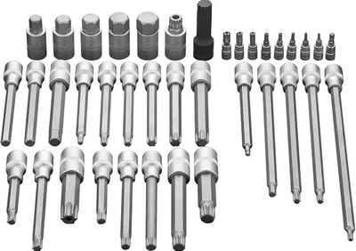 Zestaw końcówek wkrętakowych NEO Tools Torx 1/2" 38 szt 08-710 (5907558417104)