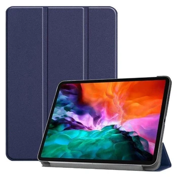 Чехол Smart Case на Apple iPad Pro 12.9" (2022) / чехол для планшета с функцией подставки / (dark blue)