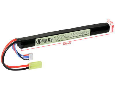 Акумулятор Li-Po 1000mAh 11,1 V 20/40C 8FIELDS, для страйкбола