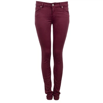 Джинси жіночі Skinny Supertrash Бордовий 27\33 200423-126545