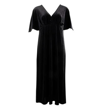 Платье бархатное H&M Чорный S 241121-000495