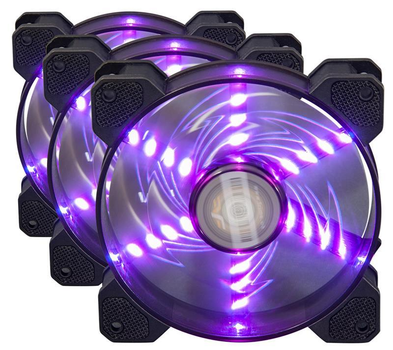 Набір Frime RGB-вентиляторів + Fun hub + ДК Frime Iris Flicker KIT 6094