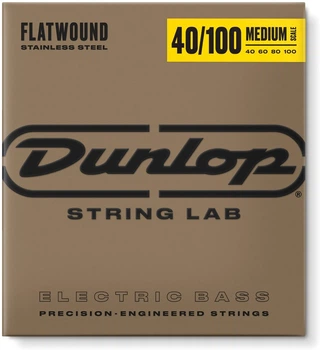 Струны для бас-гитары Dunlop DBFS40100M MD Scale Flatwound Stainless Steel (R126925)