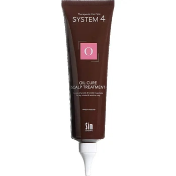 Пілінгова маска для очищення шкіри голови System 4 О Oil Cure Scalp Treatment Sim Sensitive 150 мл 6417150024390