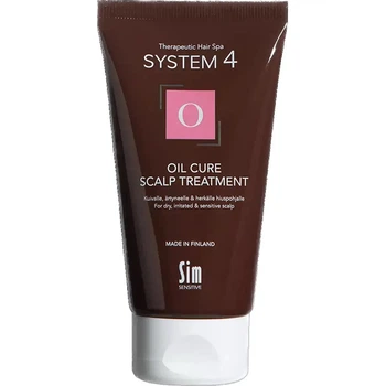 Пілінгова маска для очищення шкіри голови System 4 О Oil Cure Scalp Treatment Sim Sensitive 75 мл 6417150024284