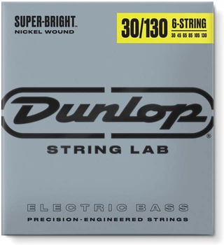 Струни для 6-струнної бас-гітари Dunlop DBSBN30130 Super Bright Nickel (R123848)