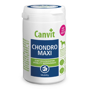 Витамины Canvit Chondro Maxi for dogs для здоровья суставов у крупных собак 230 гр