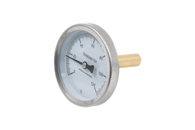 Термометр для котла SD+ Thermo Alliance SD17450MM, D=63 мм, 0-120°C, со штуцером L=50 мм