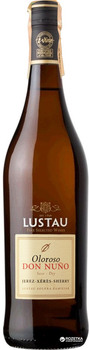 Вино Emilio Lustau Oloroso Don Nuno Sherry белое сухое 0.75 л 20% (8412325000221)