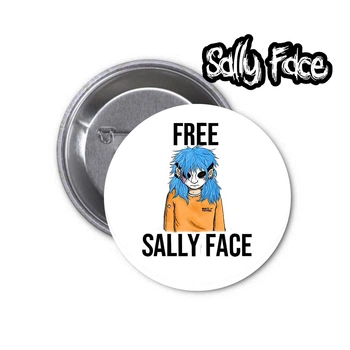 Значок Sally Face SF Салли Фейс #06