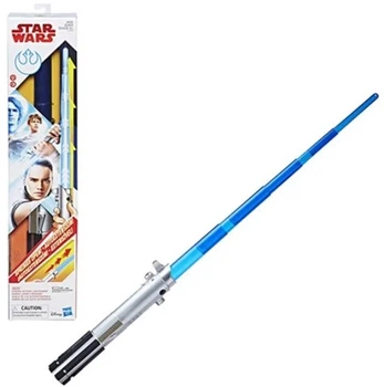 Star Wars Rey Action Force Electronic Lightsaber Світловий меч синій Рей (Пружинить по кнопці) E3394