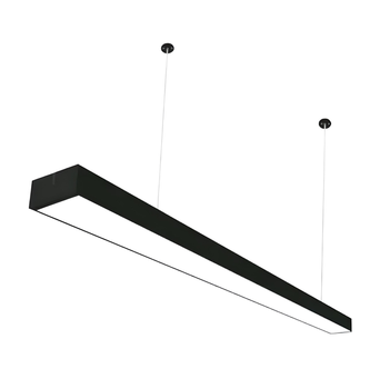 LED лінійний світильник підвісний 32W 5000К чорний ULM OLS-B1-1200-70-32