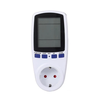 Цифровой ваттметр для измерения мощности Ktrev 3680W / 16A энергометр со счетчиком, амперметр (HbP051161)