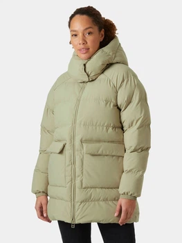 Куртка зимова жіноча Helly Hansen W Ellie Puffy Parka 53108-463 S Світло-зелена (7040059359776)