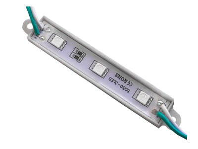 Світлодіодний модуль 5050-3smd 12V IP65 зелений LEDUA