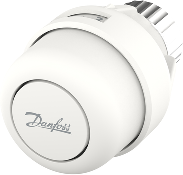 Термостатична головка DANFOSS Aero RA Click із захисним кожухом біла (015G4540)