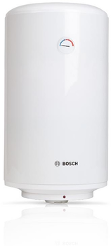 Водонагрівач електр. BOSCH круглий Tronic 2000, 100л, 2кВт, мех. кер-ння, C, білий (7736506092)