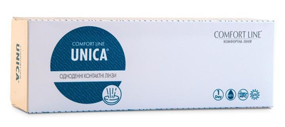 Контактні лінзи Interojo Comfort Line UNICA одноденні -6 30 шт.
