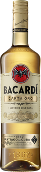 Ром Bacardi Carta Oro от 2 лет выдержки 0.7 л 40% (5010677028899)