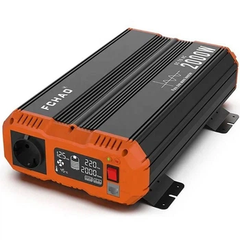 Інвертор Fchao 2000W , 12V З Чистою Синусоїдою (IN2)