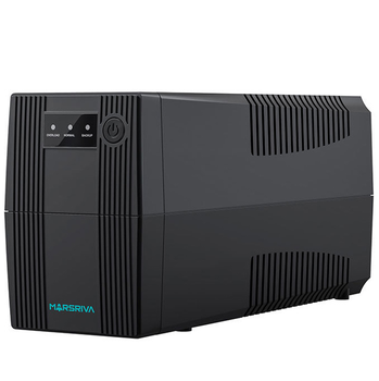 Источник бесперебойного питания Marsriva MR-UF600 600ВА/360Вт Line-Interactive LED version 2 AC Outlets 1x12V/7Ah Black (MR-UF600)