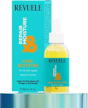 Бустер для волос "Восстановление и увлажнение" - Revuele Repair & Moisture 30ml (1361419-13829498)