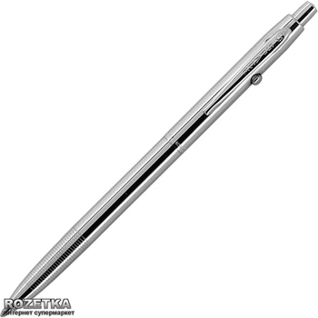 Ручка шариковая Fisher Space Pen Шаттл Черная 0.7 мм Хромированный корпус (747609831146)
