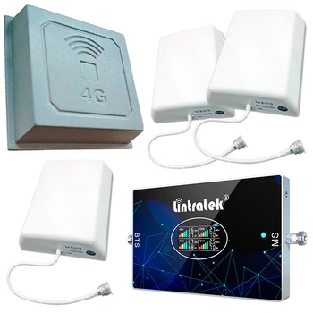 Всечастотный Усилитель связи и интернета (Lintratek KW20L-GDWL) + Всенаправленная Антенна