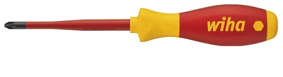 Отвертка PZ1 х 80 мм electric slimFix SoftFinish Wiha 35395
