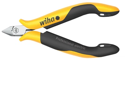 Бокорізи з вузькою гострої головкою антистатичні 115 мм Professional ESD Wiha 33521