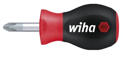 Отвертка PH2 х 25 мм короткое круглое жало SoftFinish Wiha 26969