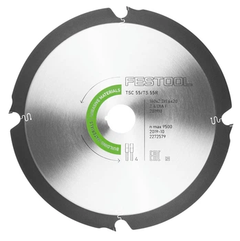 Диск пильный алмазный ABRASIVE MATERIALS DIA 160 x 2.2 x 20 мм F4 Festool 201910