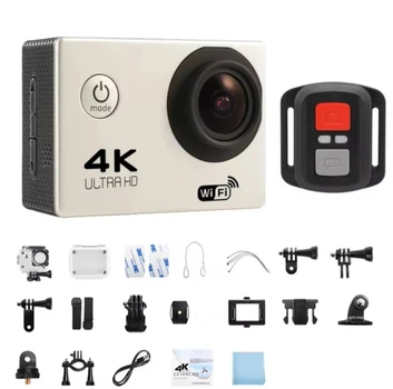 Водонепроницаемая спортивная 4K Wi-Fi экшн-камера DMX 30 Белая