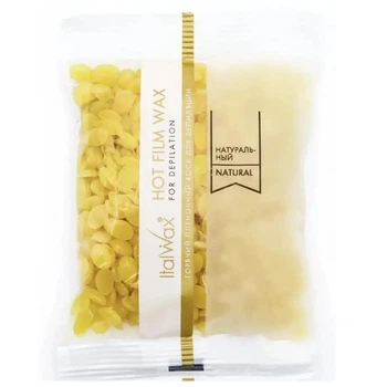 Гарячий плівковий віск ItalWax Natural Натуральний у гранулах 100 г