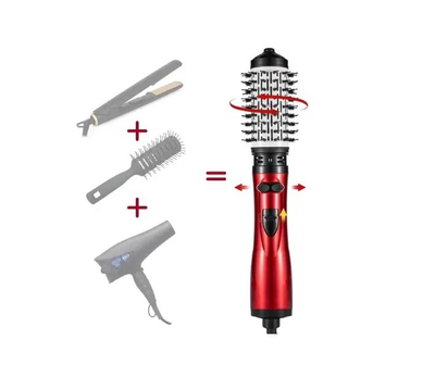 Фен-щітка Rotating Hair Dryer 2 в 1 для сушіння та укладання волосся 750 Вт