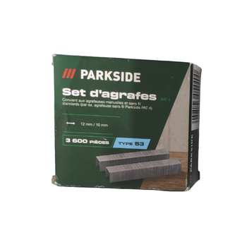 Набор скоб Parkside Type 53 12mm/10mm 3600 шт