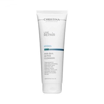 Очищающий гель Christina Line Repair Hydra AHA-BHA Active Cleanser с AHA-BHA кислотами 250 мл (CHR930)