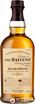 Віскі Balvenie Doublewood 12 років витримки 0.05 л 40% (5010327529219_5010327509112)