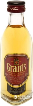 Виски Grant's Triple Wood 0.05 л 40% (5010327200460)
