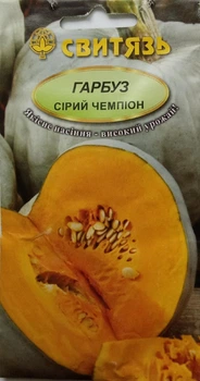 Семена тыквы "Серый чемпион", 20сем Свитязь 74756
